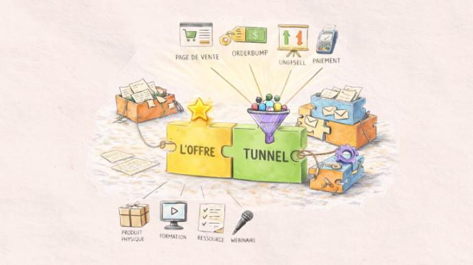 Tunnel de vente Système I.O : comment structurer un tunnel qui fonctionne vraiment