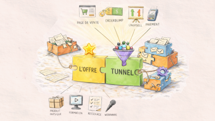 Tunnel de vente Système I.O : comment structurer un tunnel qui fonctionne vraiment